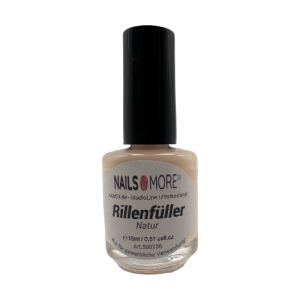 Rillenfüller Natur | Base Coat 15 ml Pinselflasche